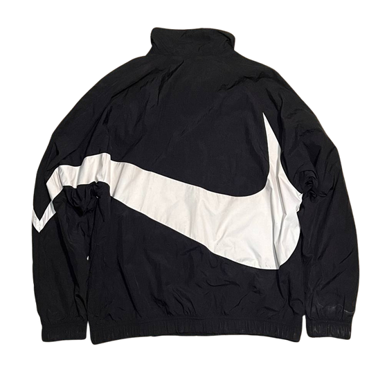 Nike Big Swoosh Black Windbreaker