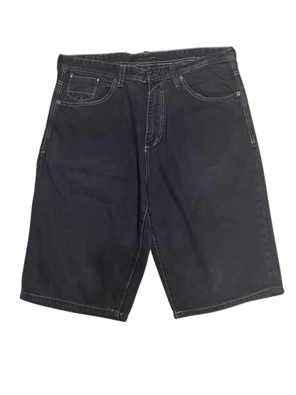 Sean John Black Denim Jorts