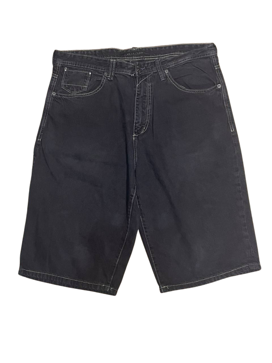 Sean John Black Denim Jorts