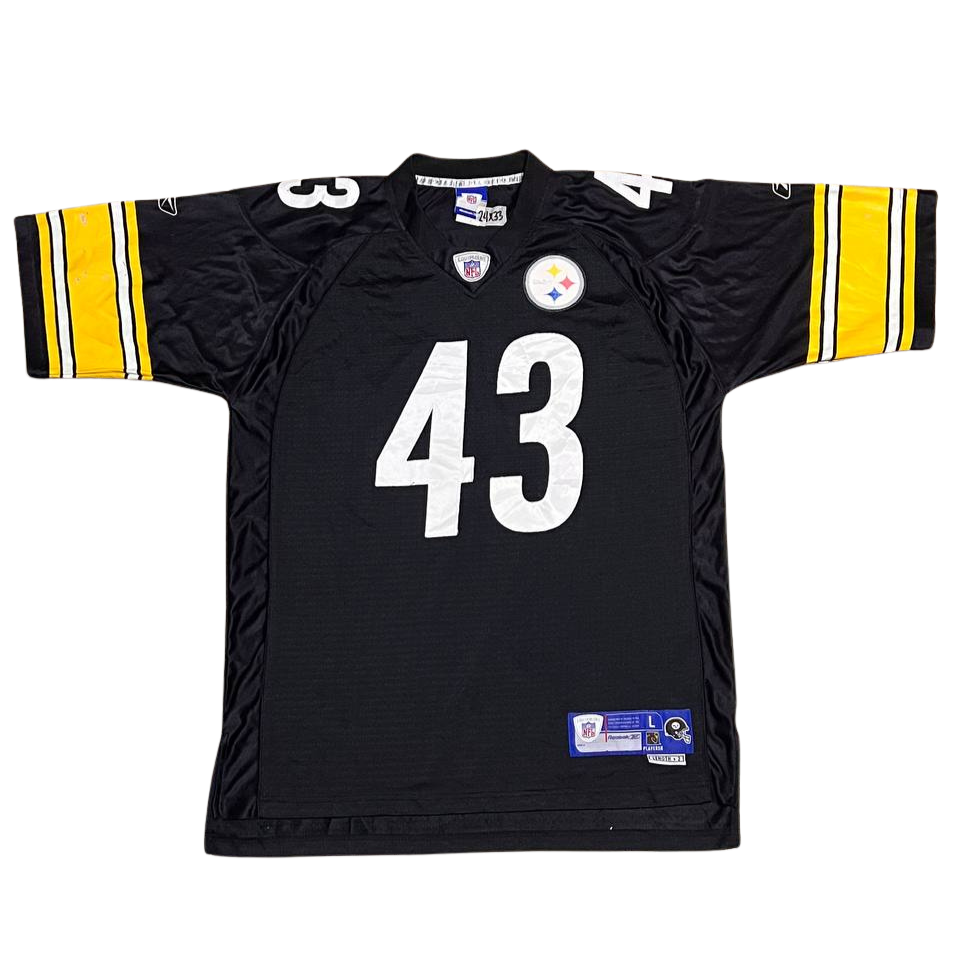 Reebok Pittsburgh Steelers Troy Polamalu #43 Jersey