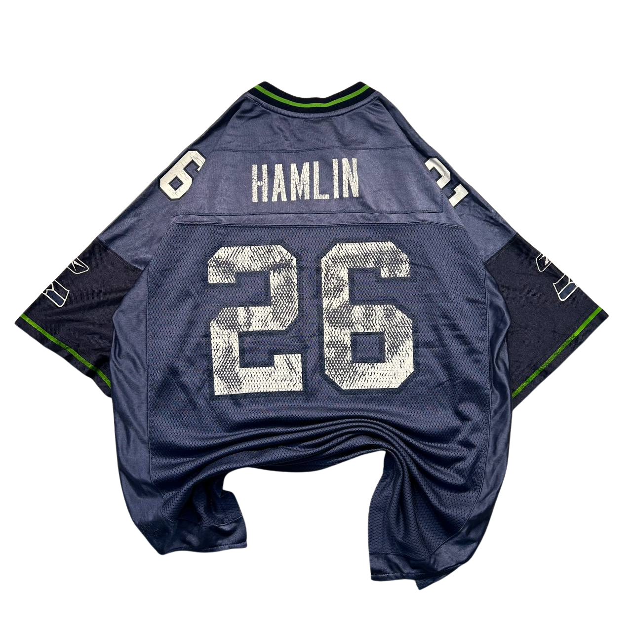 Reebok Seattle Seahawks #26 Hamlin Jersey