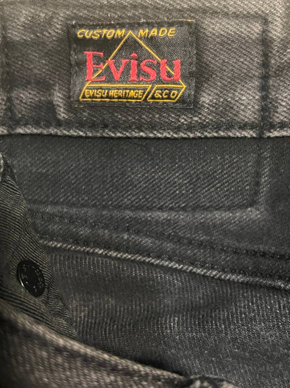 Evisu × Japanese Brand × Streetwear EVISU embroidery daicock jeans