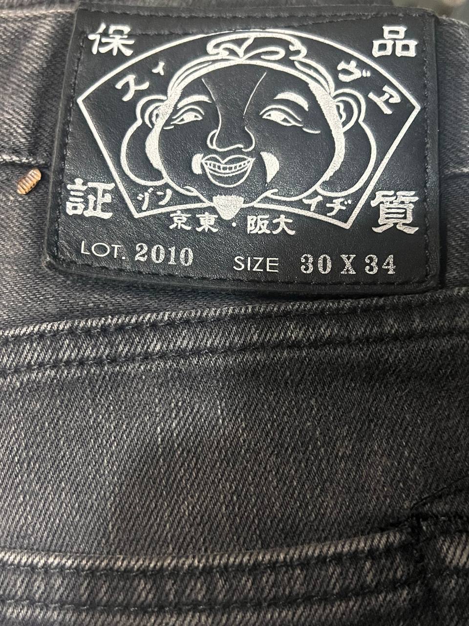 Evisu × Japanese Brand × Streetwear EVISU embroidery daicock jeans