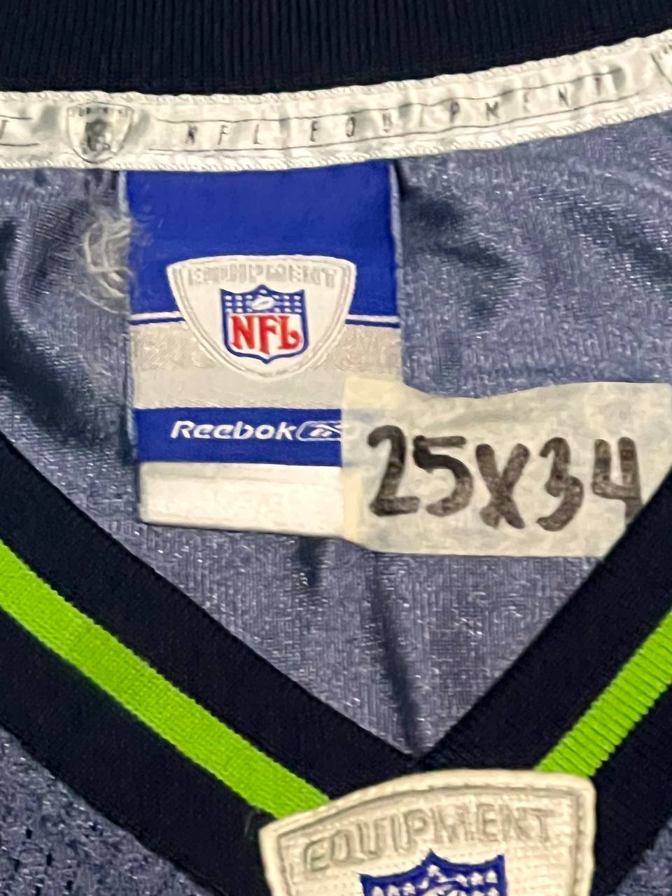 Reebok Seattle Seahawks #26 Hamlin Jersey