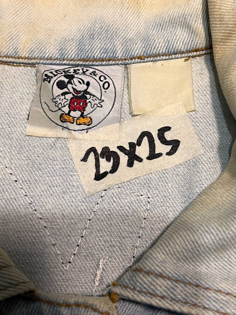 MICKEY&CO Disney Vintage Denim Mickey Mouse Jacket