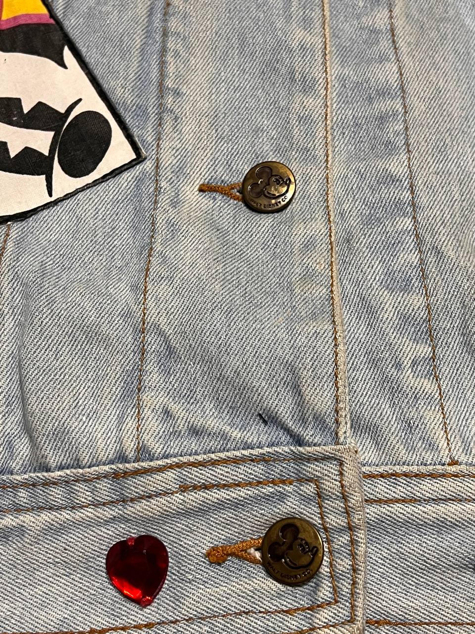 MICKEY&CO Disney Vintage Denim Mickey Mouse Jacket