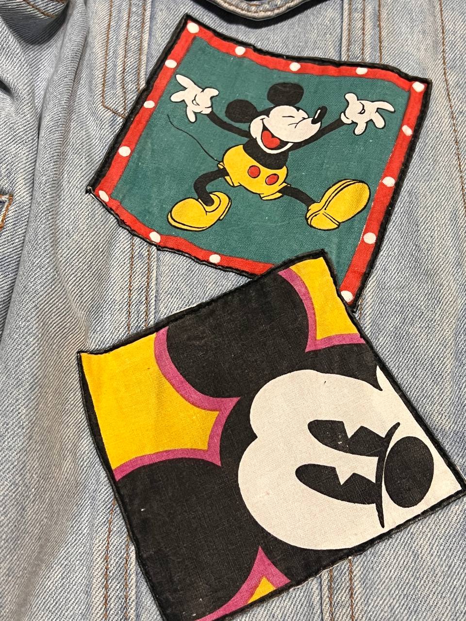 MICKEY&CO Disney Vintage Denim Mickey Mouse Jacket