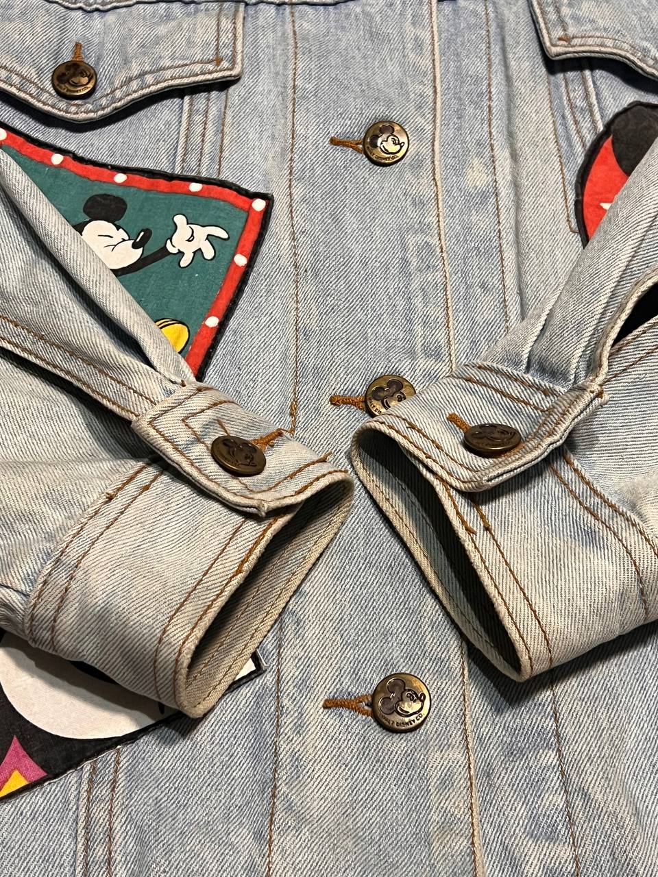 MICKEY&CO Disney Vintage Denim Mickey Mouse Jacket