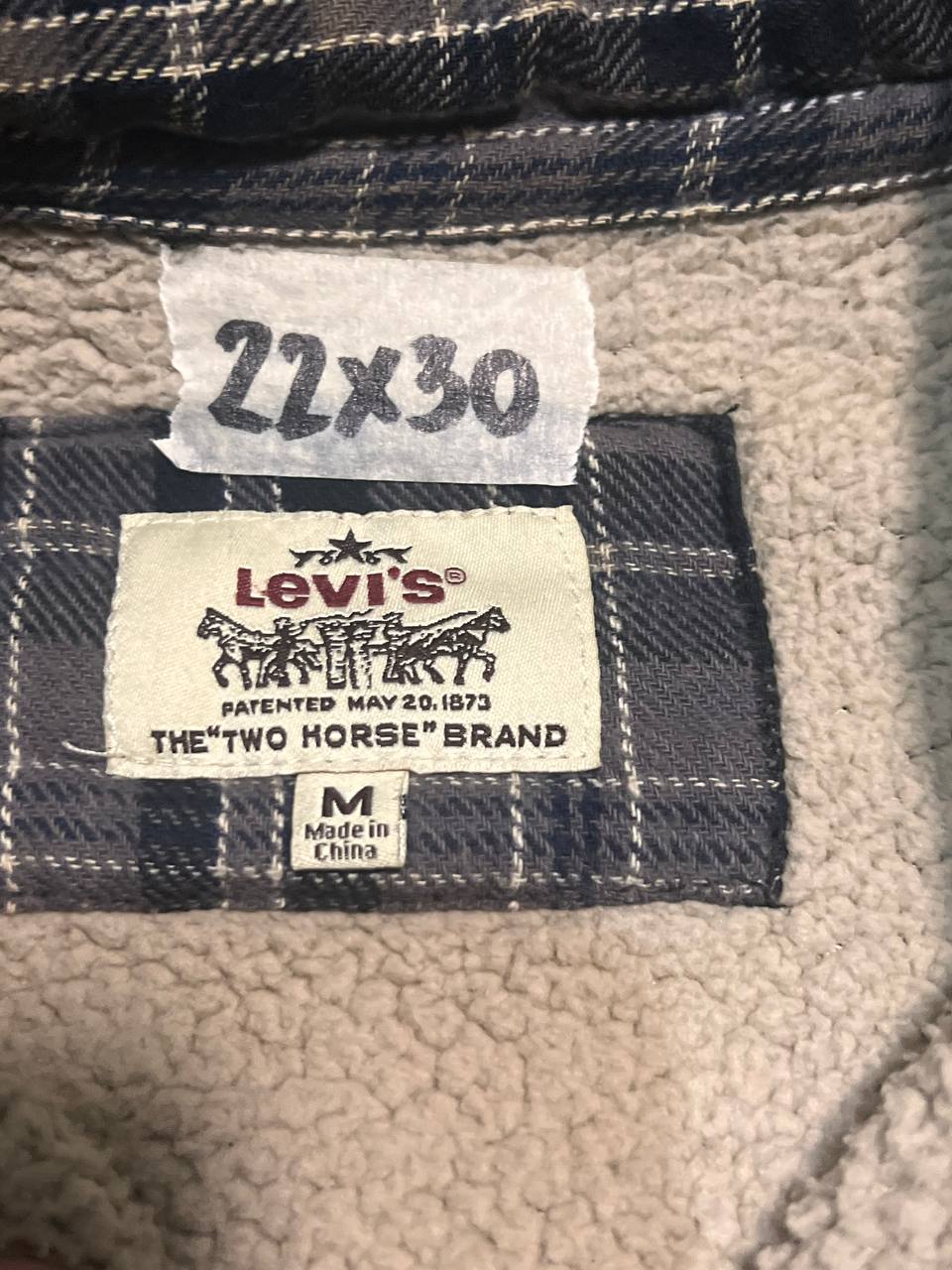 Levi's Strauss Checkered Longsleeve